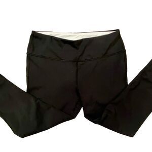 Marika Sport High Waist Activewear Leggings Women's Size Small 4-6 Black Cropped